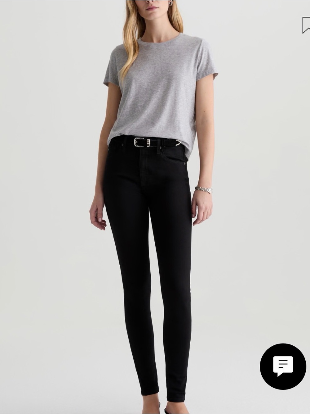 AG Jeans - Farrah Skinny Jeans - raw hem.  Size 32